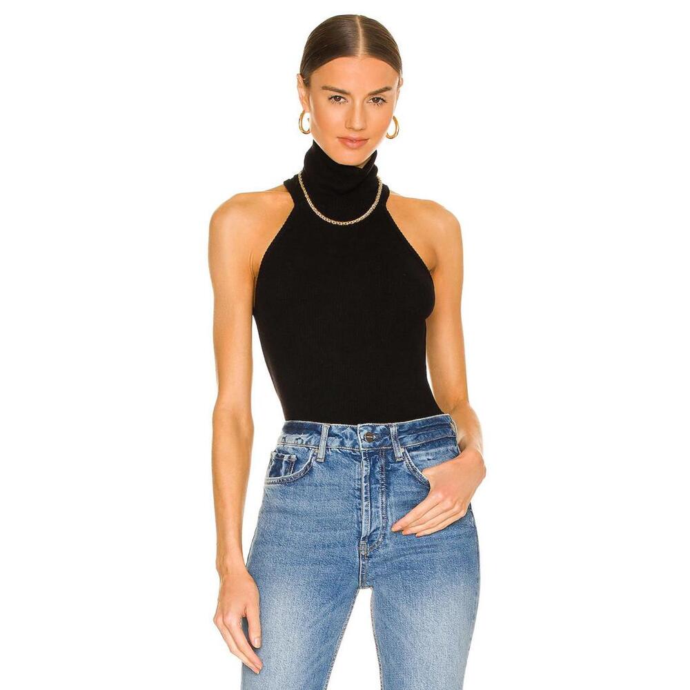 Michael Lauren Romulus Tank in Black